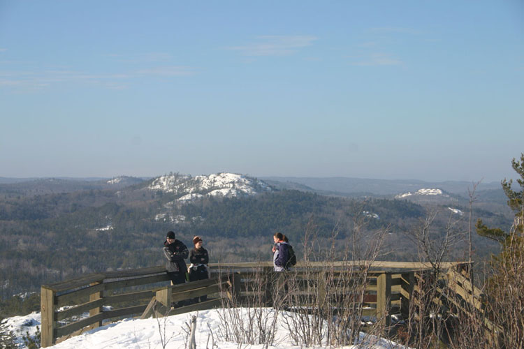 View of Hogback Mountain.