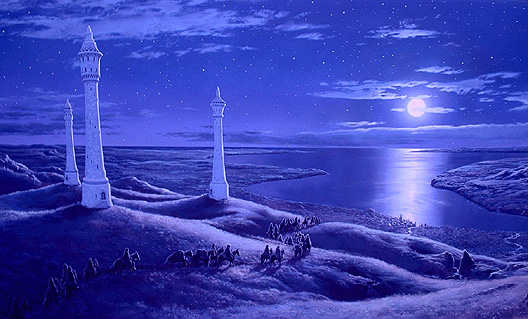 The Tower Hills, by Ted Nasmith